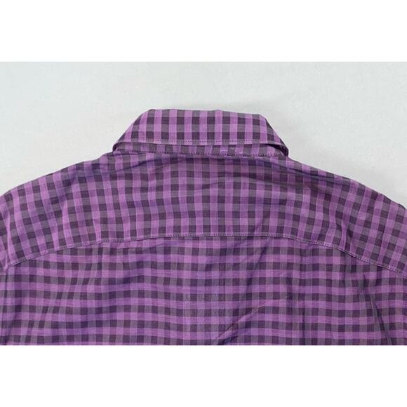 Kenneth Cole Reaction Super Slim Fit Long Sleeve Button Front Sport Shirt. L NWT - Picture 7 of 7